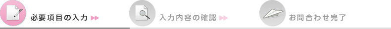 必要項目の入力